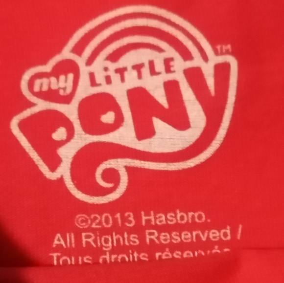 🔥SALE🔥 My Little Pony Rainbow Power Girl's T-shirt NWT Sz 6 - Picture 3 of 5